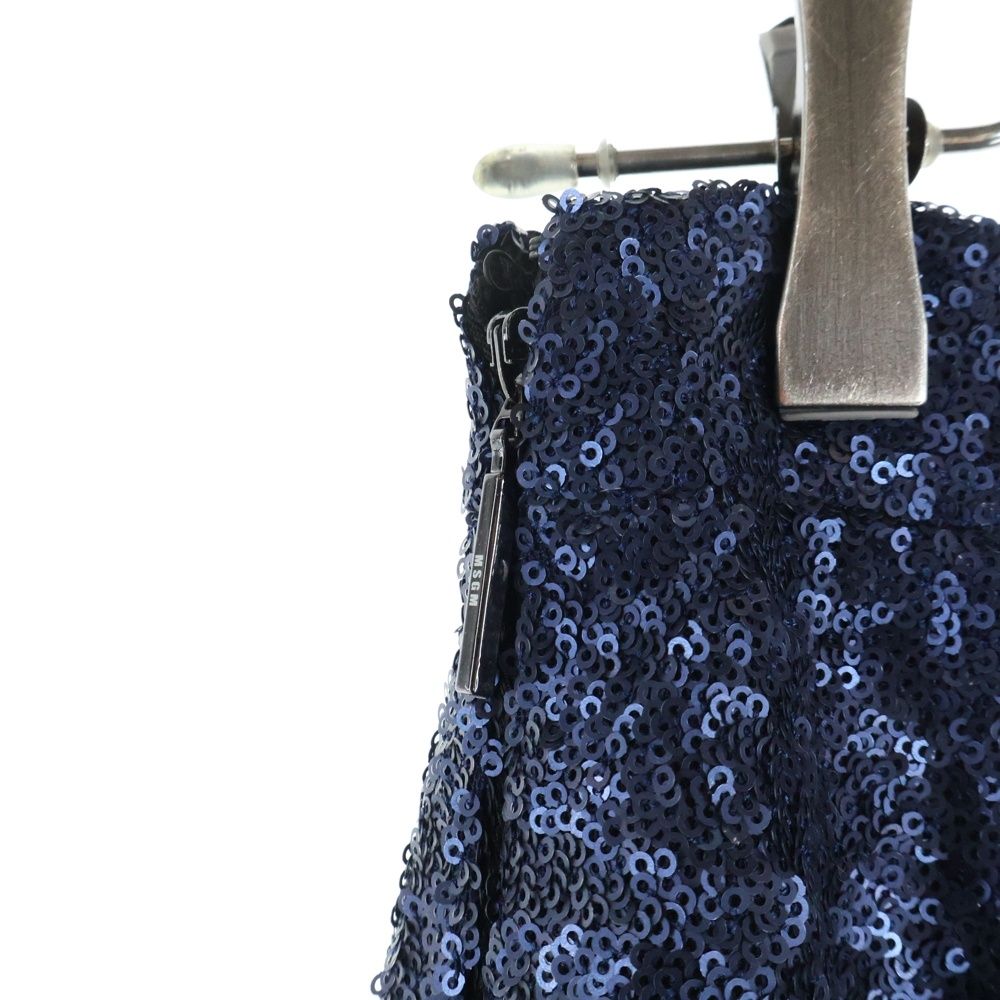 MSGM (エムエスジーエム) スパンコールデザイン ミディアム丈 タイト