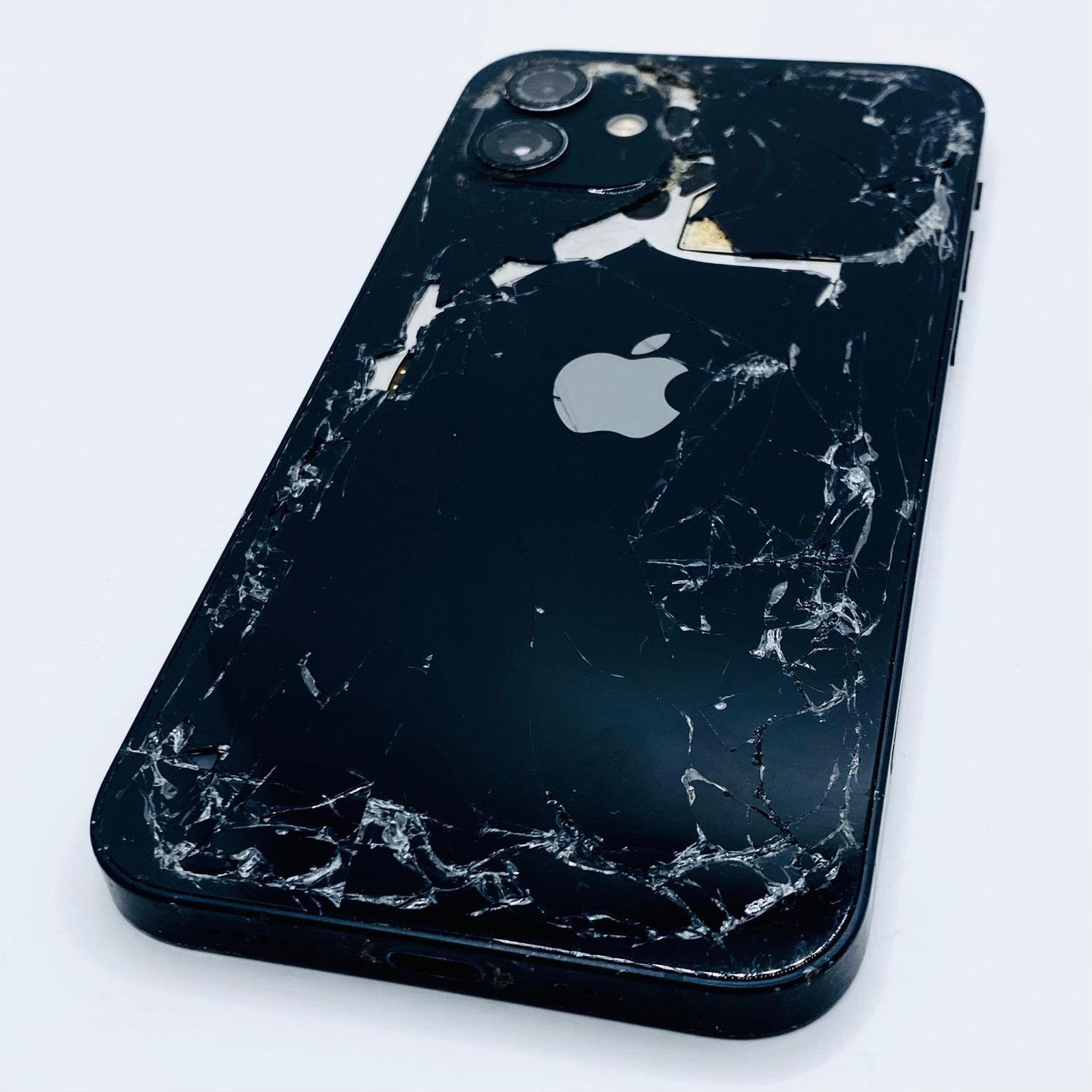 スマートフォン・携帯電話 au iPhone12 64GB ブラック MGHN3J/A SIM