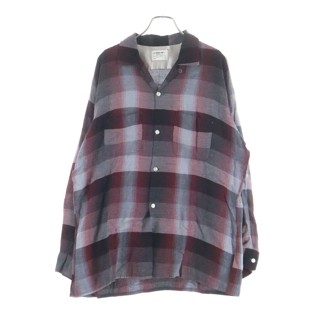 VINTAGE (ヴィンテージ) 60s ARROW CHEVELLA RAYON OPEN COLLAR OMBRE