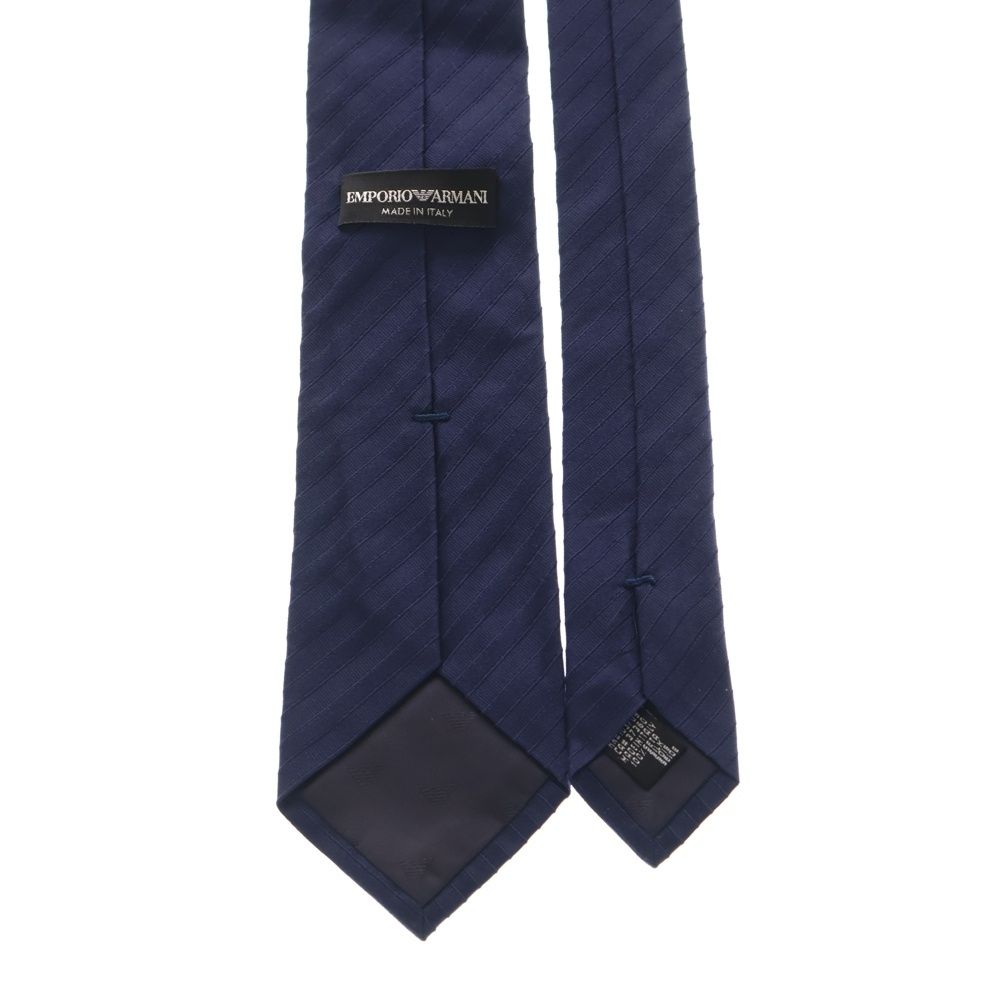 EMPORIO ARMANI (エンポリオアルマーニ) ストライプ シルク ネクタイ