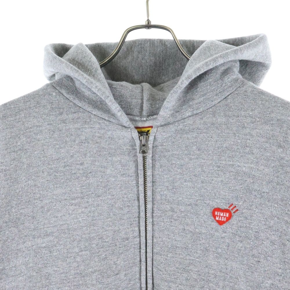 HUMAN MADE (ヒューマンメイド) ZIP-UP SWEAT HOODIE バックロゴ
