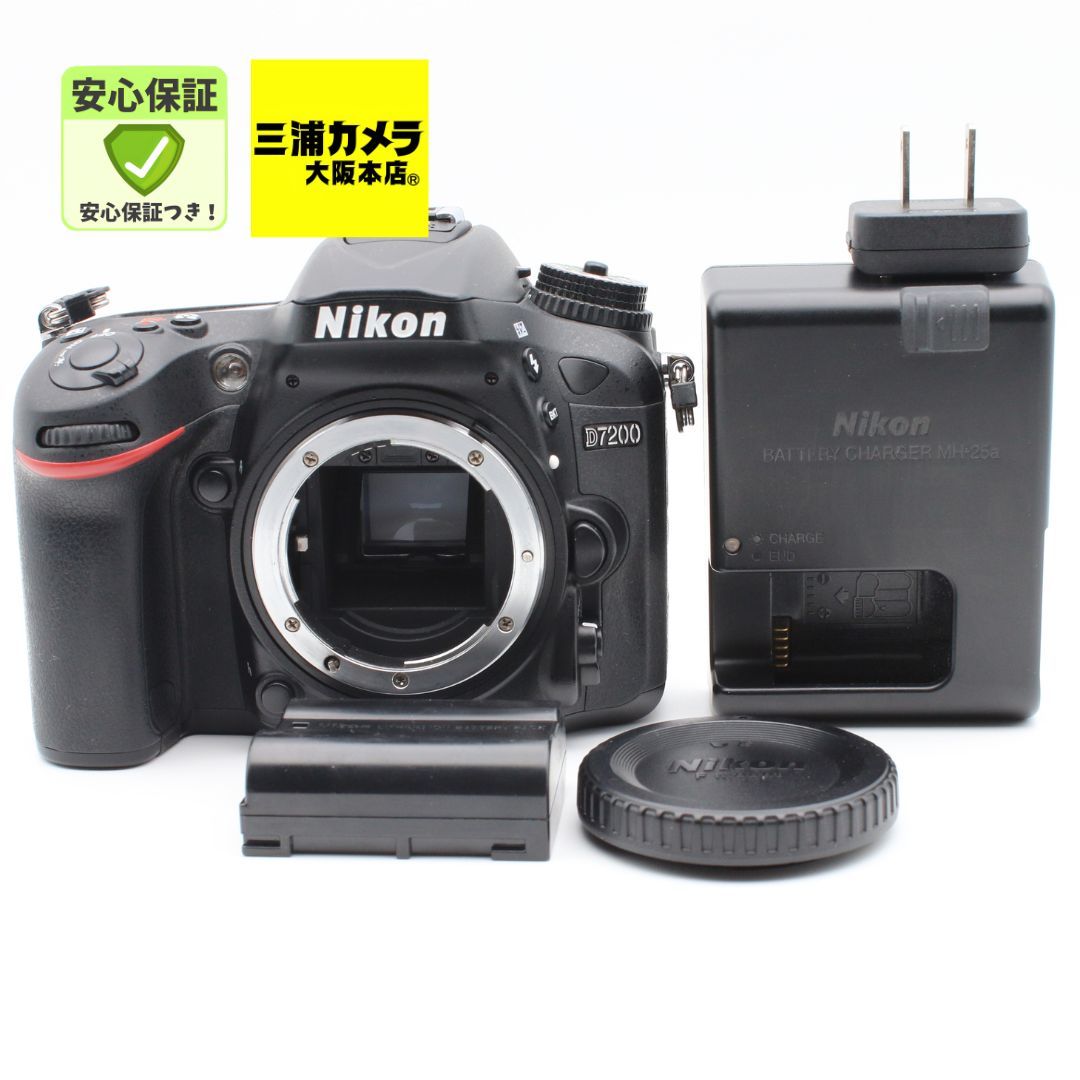 極上品】 Nikon D7200 ボディ デジタル一眼レフカメラ #0500170 - メルカリ