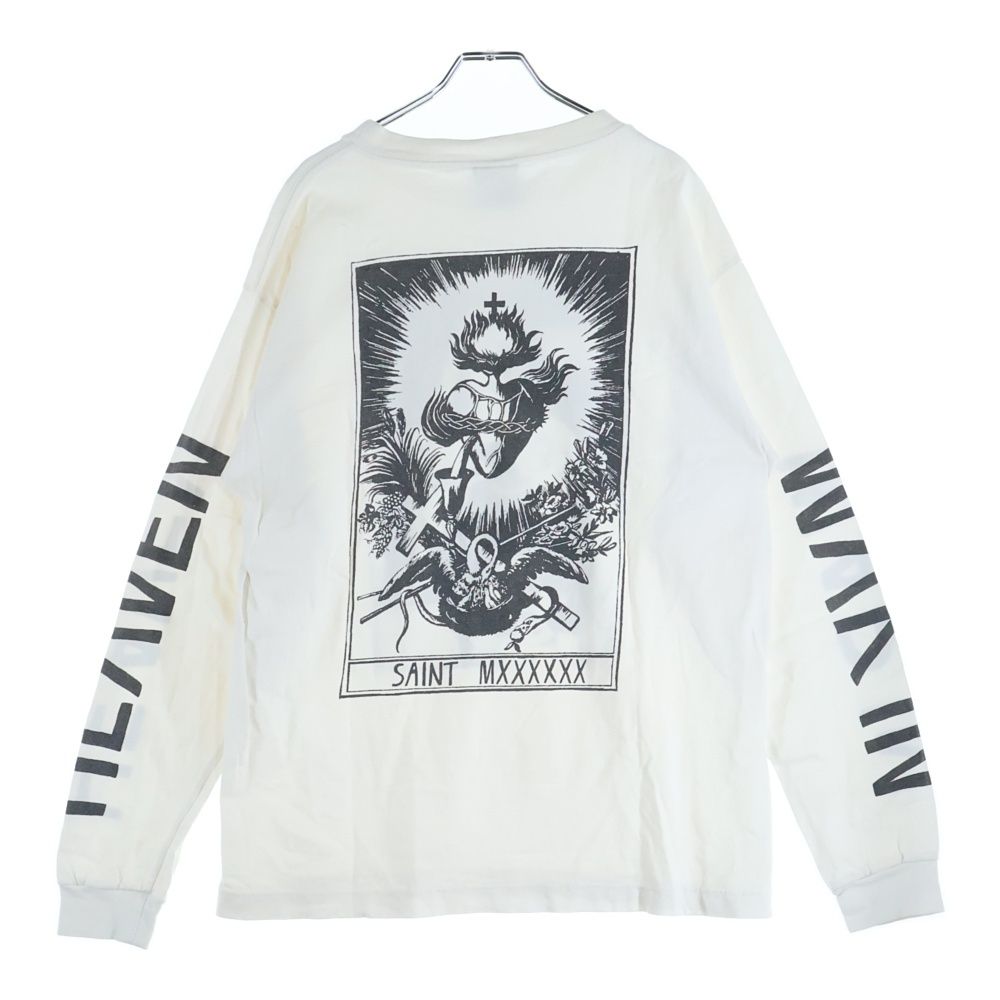 SAINT MICHAEL (セントマイケル) 21AW LS Tee W.I.H フロントプリント