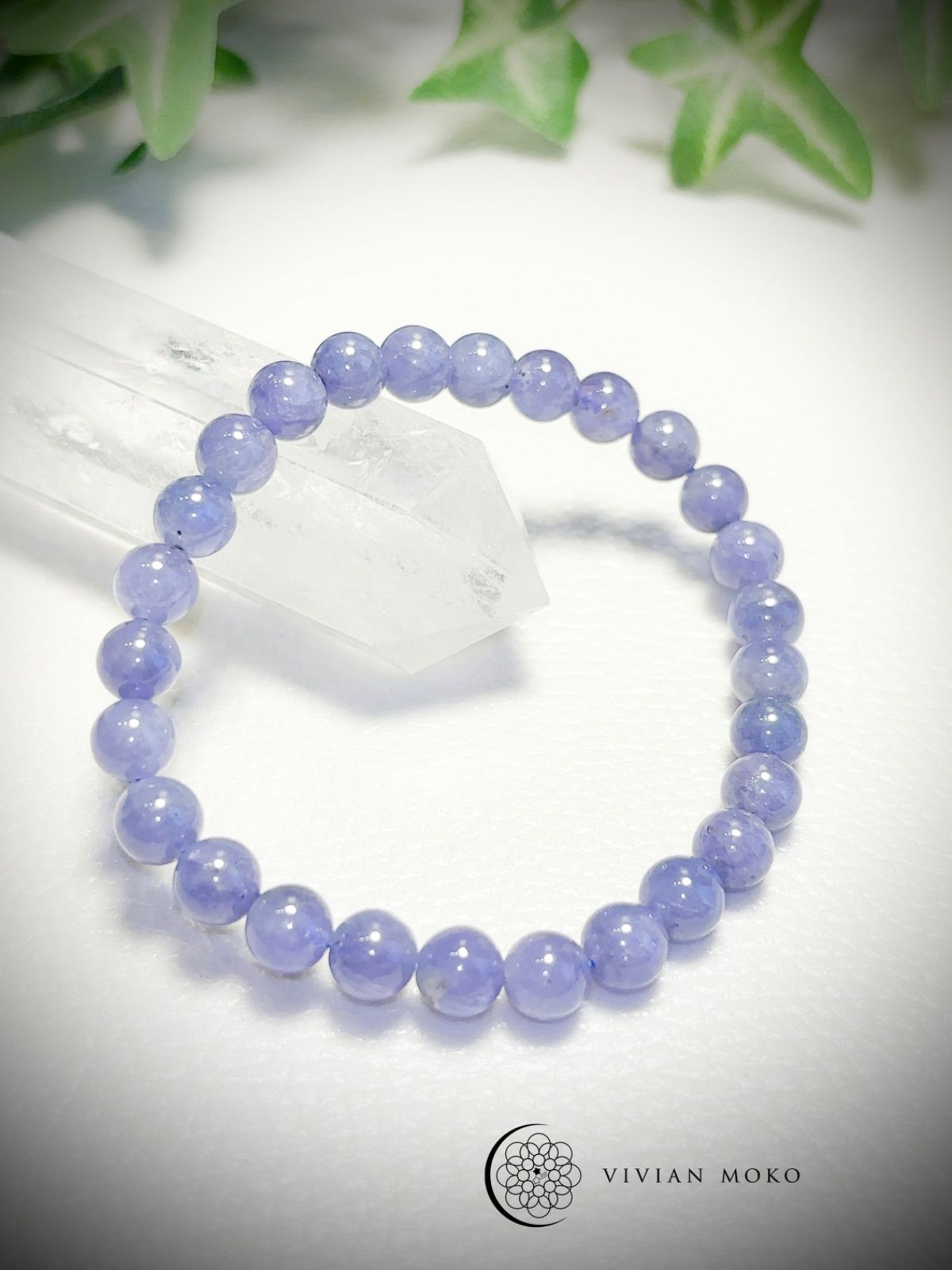 💎天然石✨️ 高品質✨️簡易鑑定書付き✨️ 星明かりの青紫