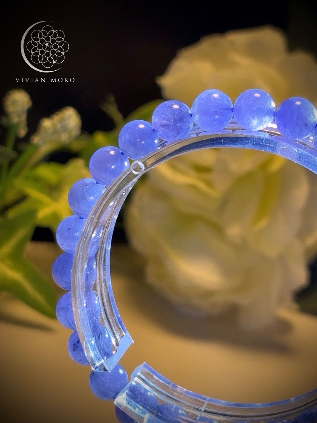 💎天然石✨️ 高品質✨️簡易鑑定書付き✨️ 星明かりの青紫