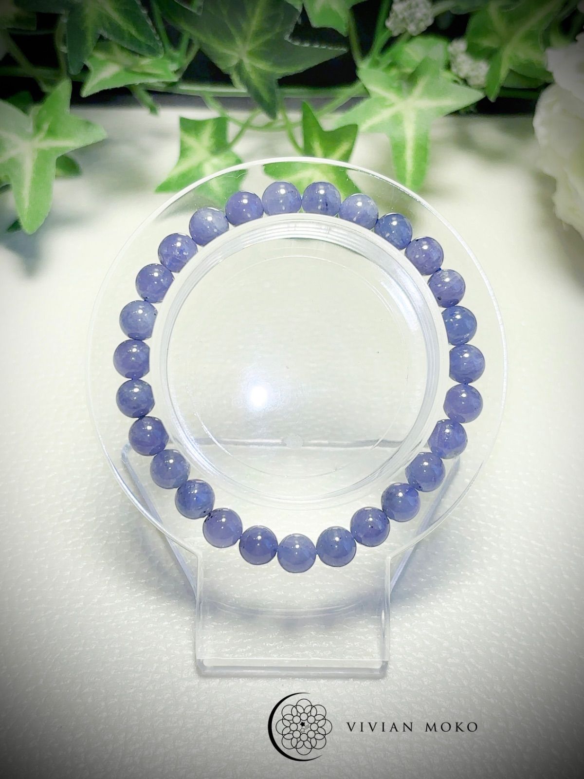 💎天然石✨️ 高品質✨️簡易鑑定書付き✨️ 星明かりの青紫