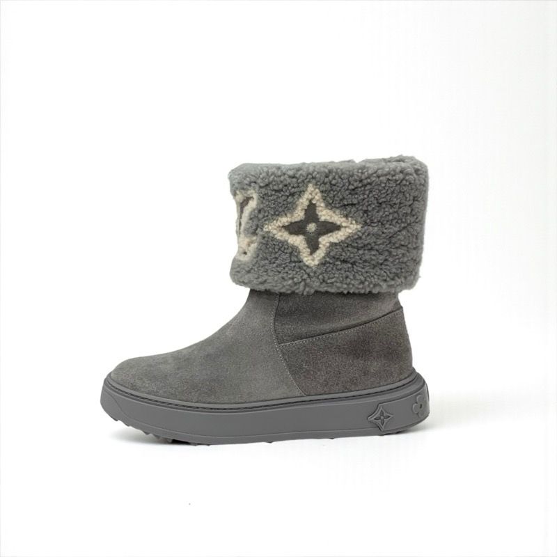 ルイヴィトン LOUIS VUITTON スノードロップライン モノグラム ブーツ