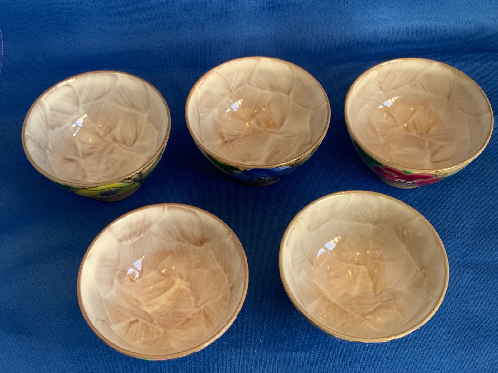 京焼/清水焼「嘉豊窯 椿絵 湯のみ」5客 - メルカリ