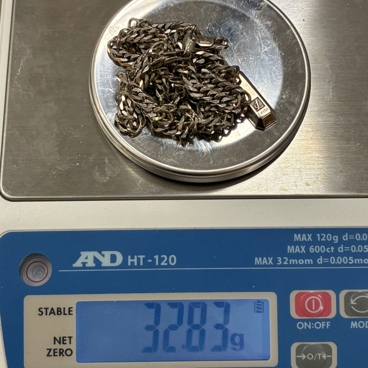レダシルマ Leda SILMA プチシルマ ネックレス チェーン 32.8g