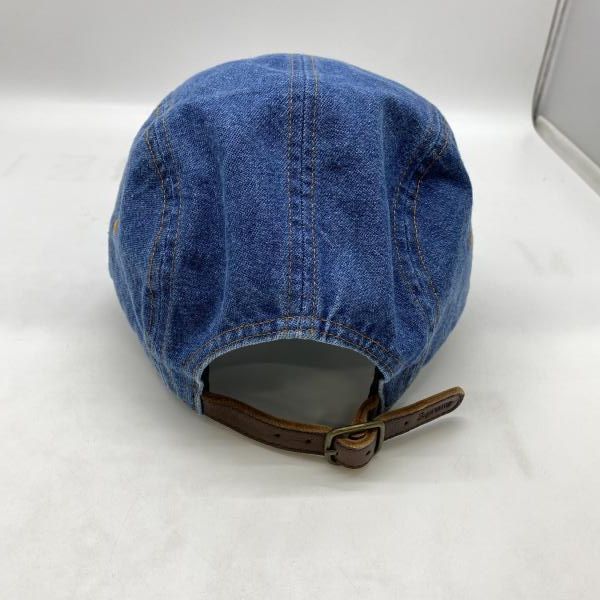 Supreme デニムキャンプキャップ BOXロゴ｜インディゴ｜美品 中古】SUPREME Box Logo Denim Camp Cap インディゴ シュプリーム[24