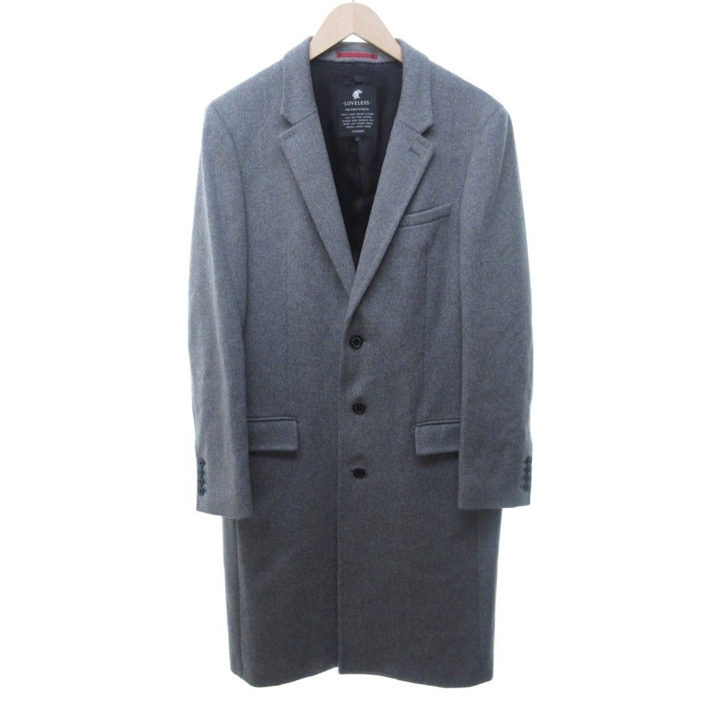 ラブレス LOVELESS チェスターコート ステンカラーコート ロング