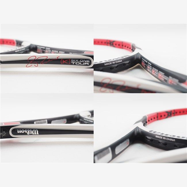 ラケット(硬式用) Wilson SIX-ONE TOUR 90 G3 Wilson n six-one TOUR 90 G3 300本限定復刻モデル Wilson n six-one