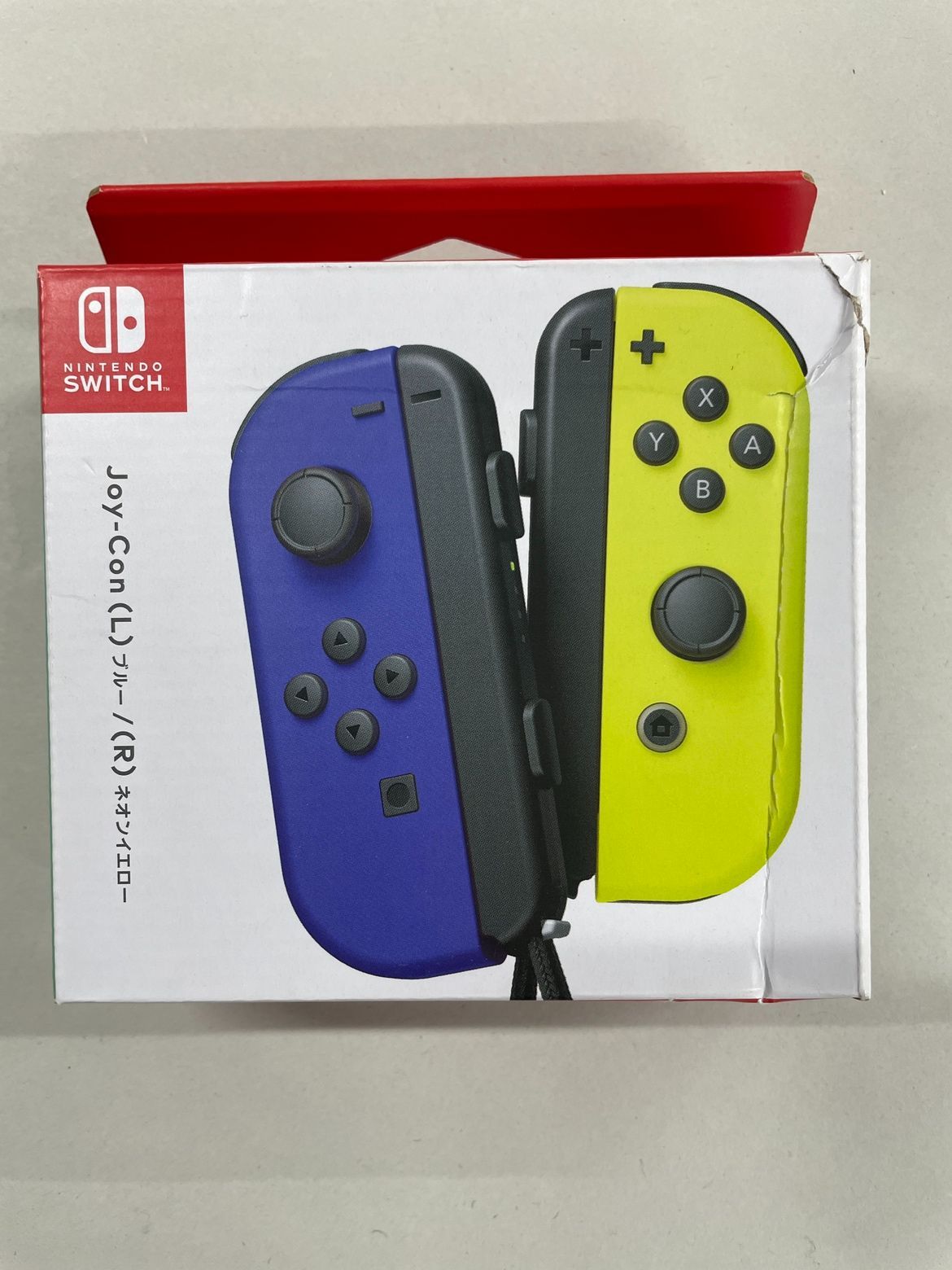 未開封・箱潰れ】任天堂 Nintendo Switch Joy-Con (L)/(R) ブルー