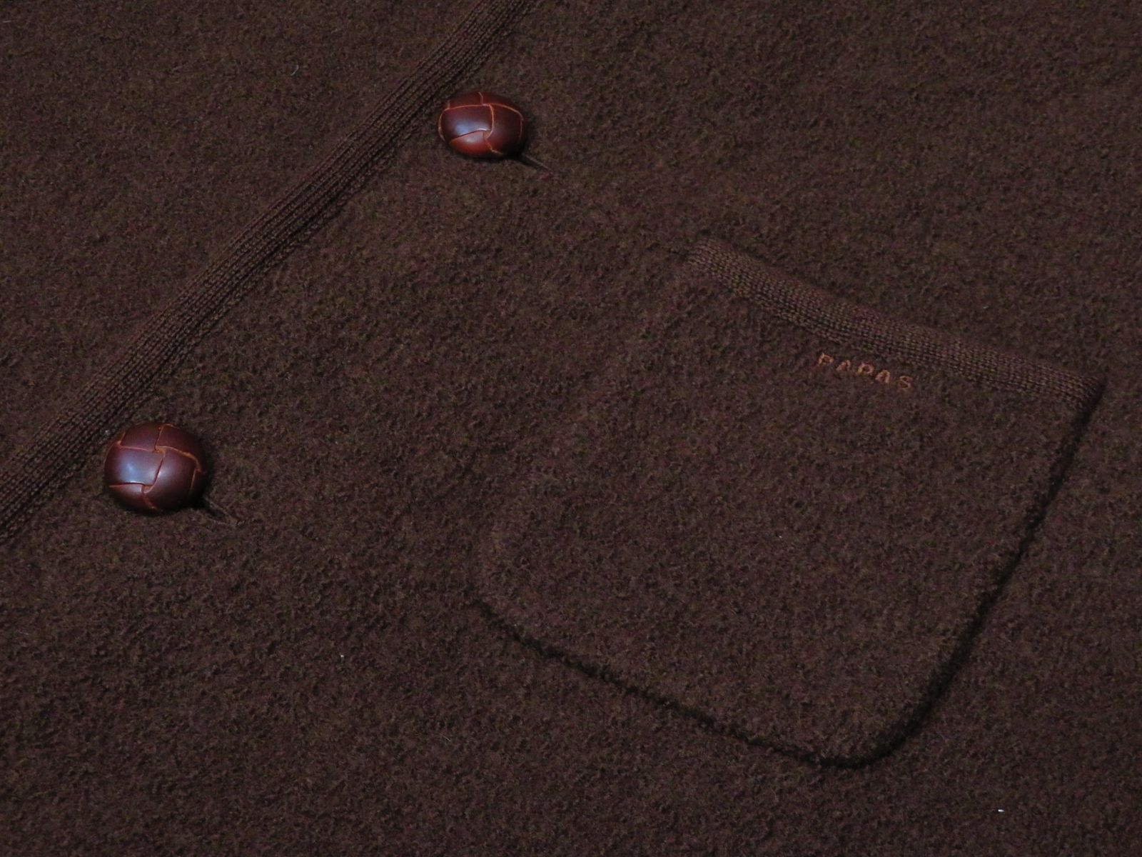 ✅️ 高級品 Lサイズ PAPAS パパス チロリアンジャケット 毛100