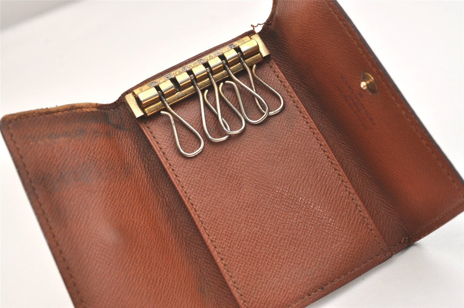 LOUIS VUITTON ルイヴィトン モノグラム キーケース 5セット ブラウン