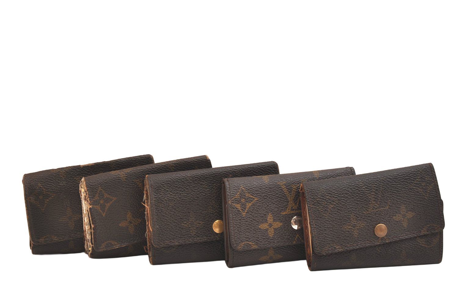 Louis Vuitton モノグラム キーケース ケース セット LOUIS VUITTON ルイヴィトン モノグラム キーケース 5セット ブラウン