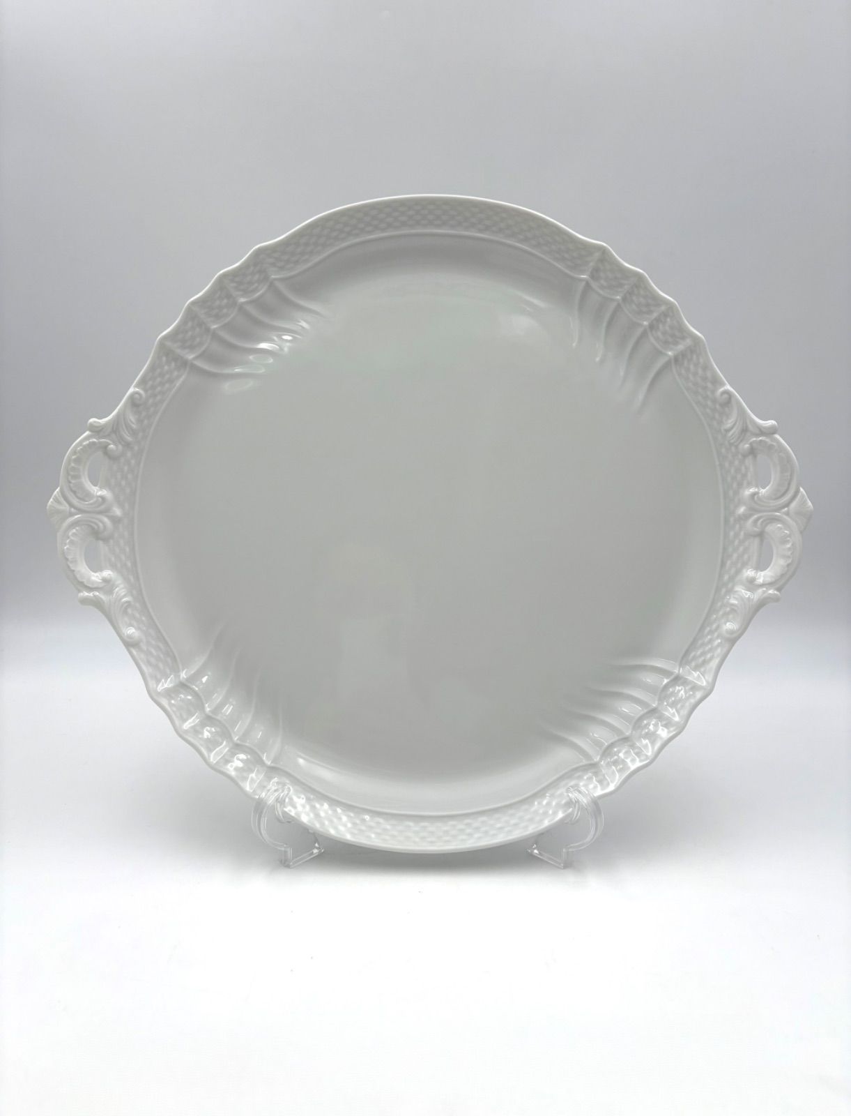 Richard Ginori リチャードジノリ ベッキオホワイト 31cm ケーキトレイ