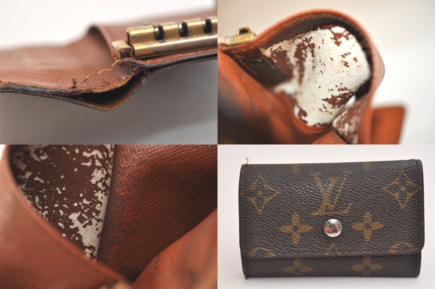 Louis Vuitton モノグラム キーケース ケース セット LOUIS VUITTON ルイヴィトン モノグラム キーケース 5セット ブラウン