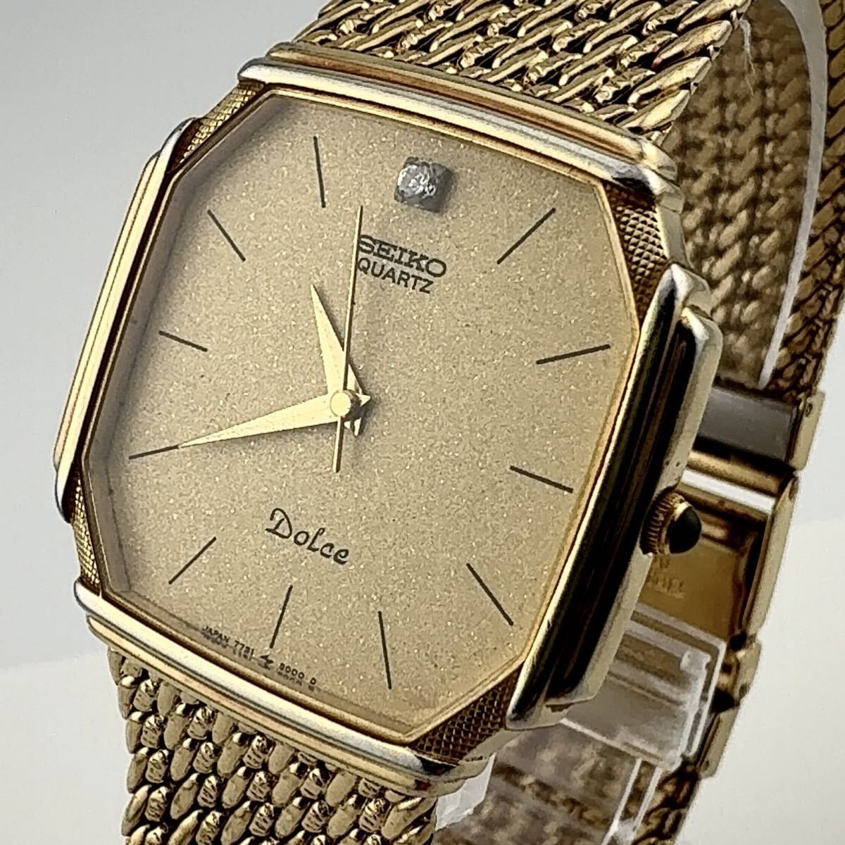 SEIKO 7731-5000 セイコー DOLCE ドルチェ クォーツ SGP 30 スクエア