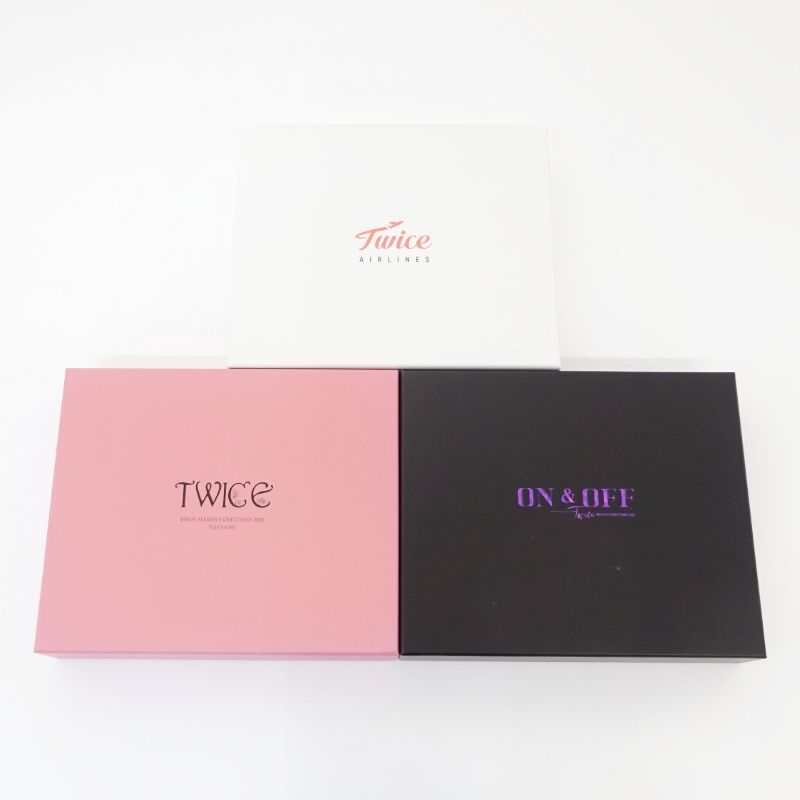 三重店】TWICE SEASON'S GREETINGS まとめ売り 計3点セット（K-POP