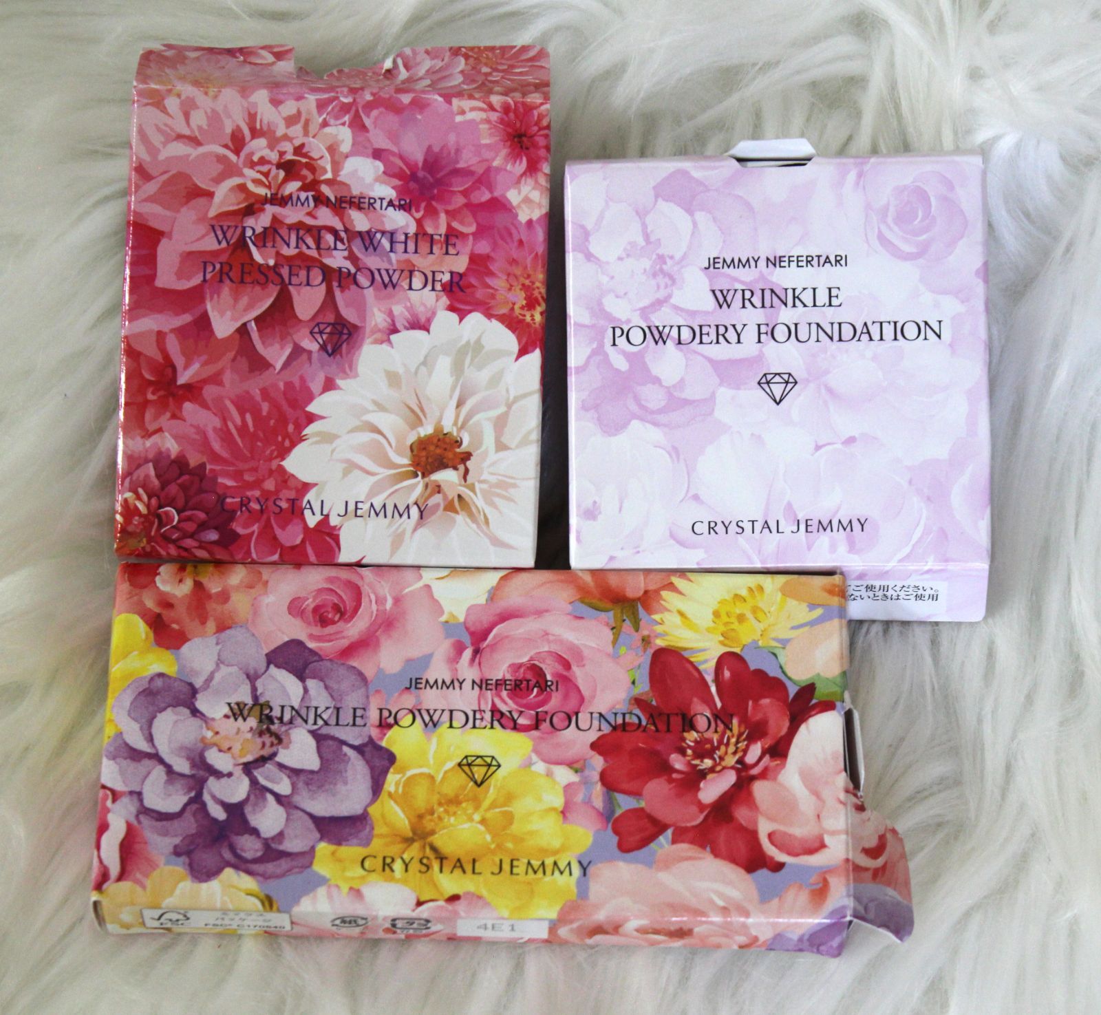 ジェミーネフェルタリ リンクルパウダリー ファンデーションW 3個セット ジェミーネフェルタリ リンクルパウダリー ファンデーションW 3個