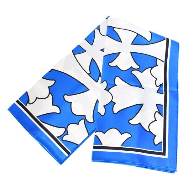 新品】クロムハーツ スカーフ CHROME HEARTS バンダナ シルク100