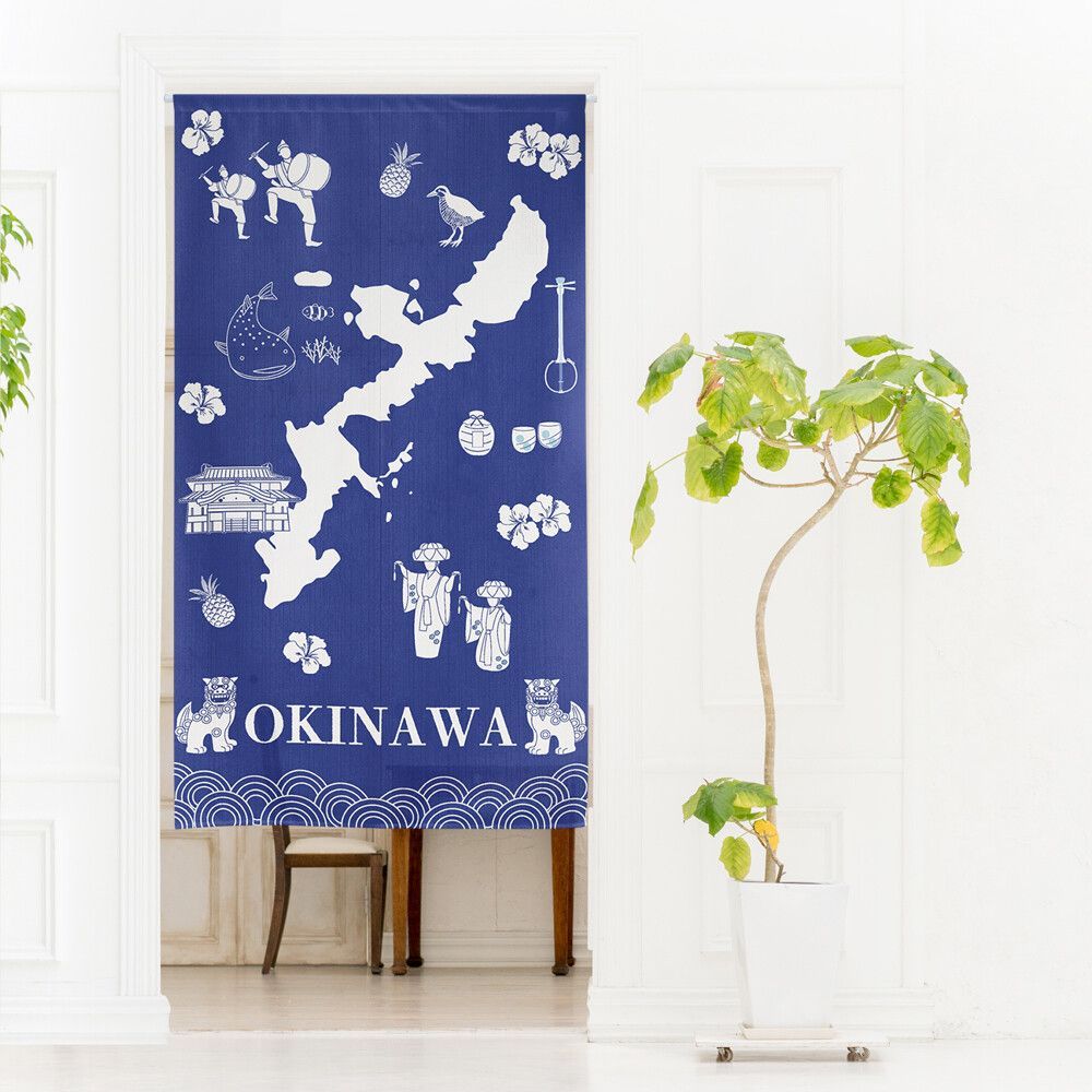 MINIBOX 暖簾制作工房 正規販売店】【2026年新作】のれん OKINAWA