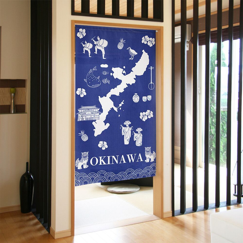 MINIBOX 暖簾制作工房 正規販売店】【2026年新作】のれん OKINAWA