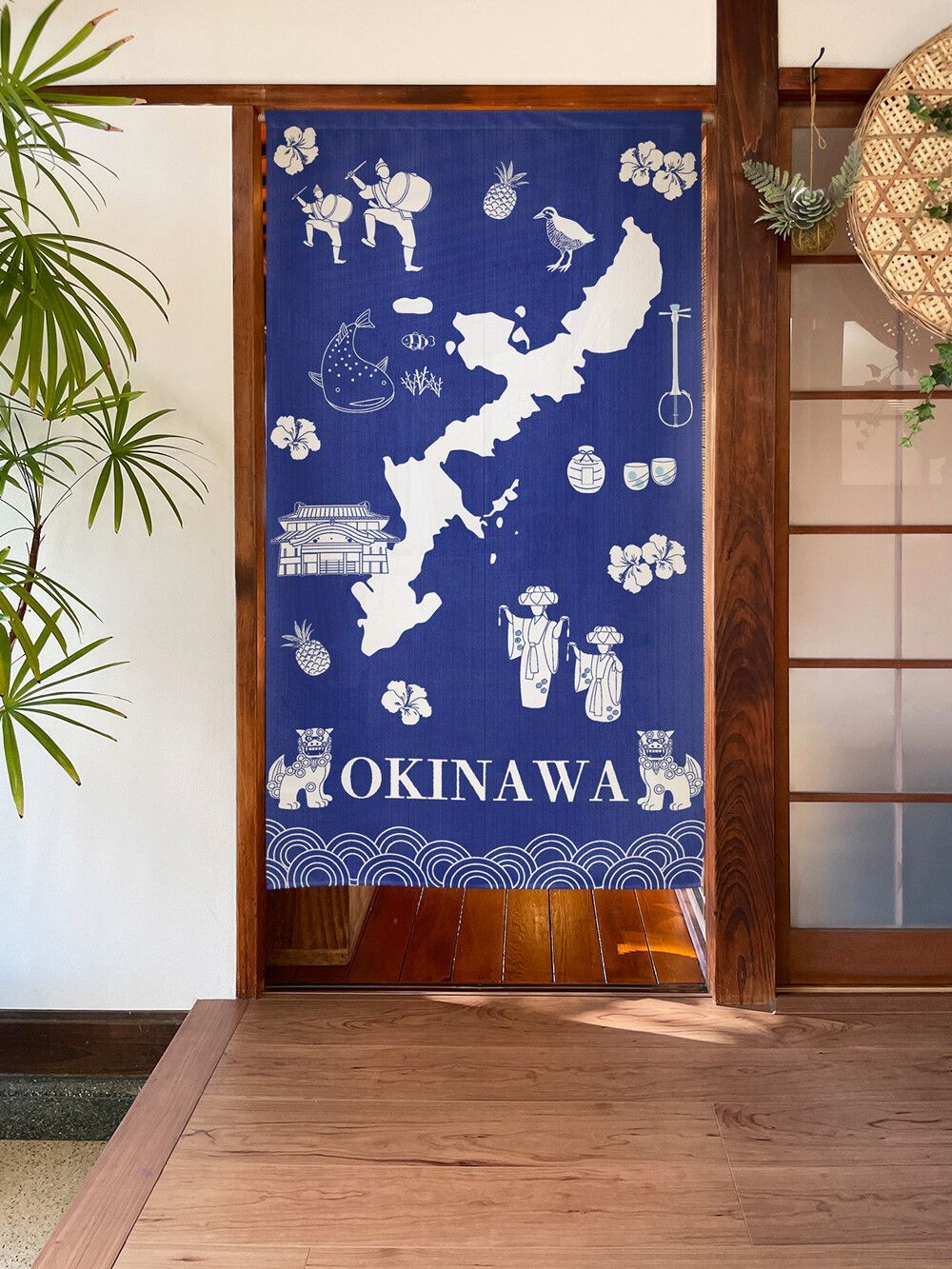 MINIBOX 暖簾制作工房 正規販売店】【2026年新作】のれん OKINAWA
