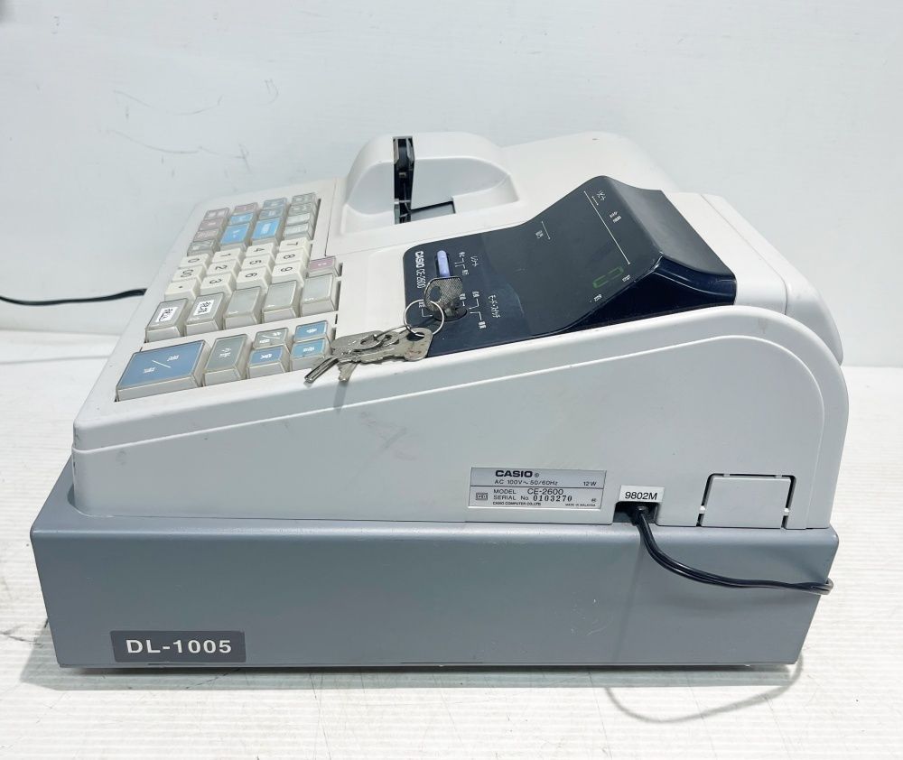 簡易動作確認済み CASIO カシオ レジスター CE-2600 5部門 □V-17