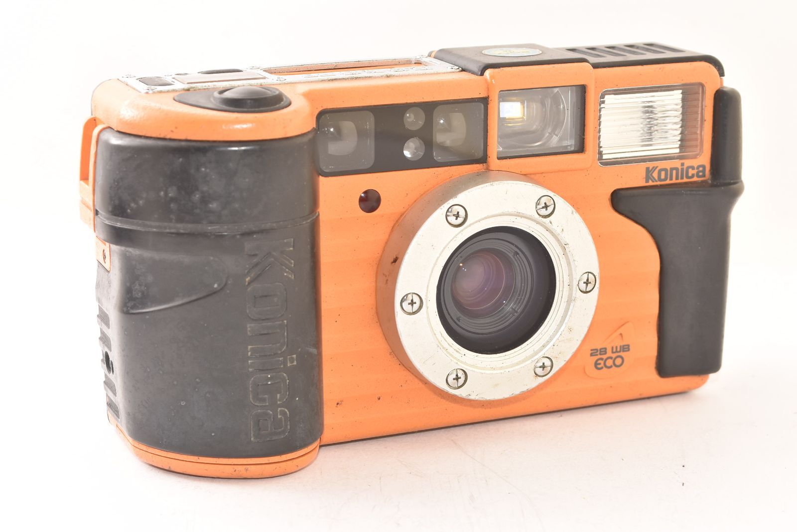 Konica 28 WB ECO コンパクトフィルムカメラ ケース付