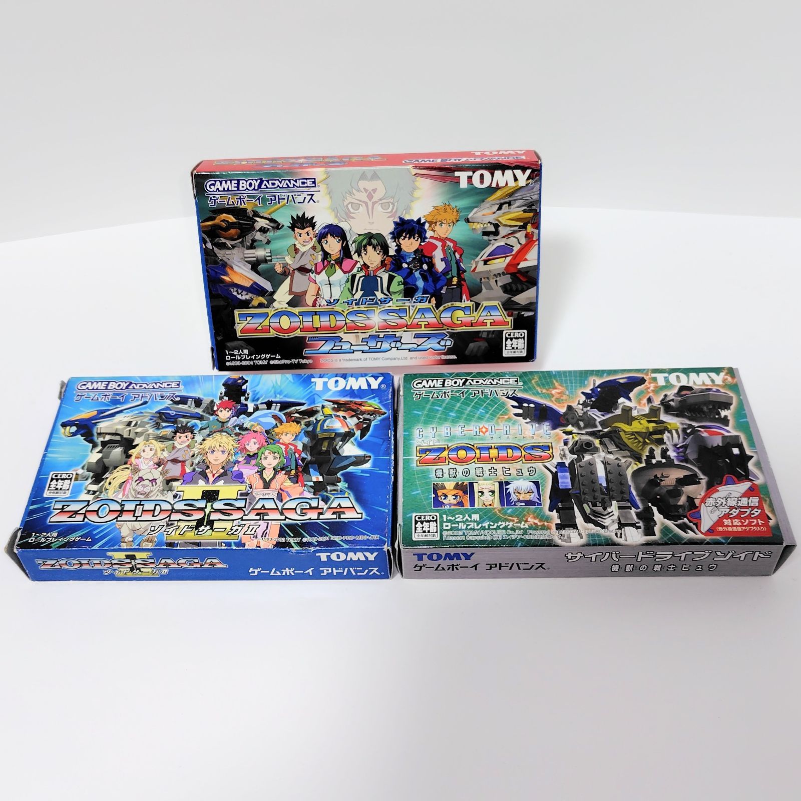 TOMMY（トミー） GBA ゲームボーイアドバンス ゾイドシリーズ セット
