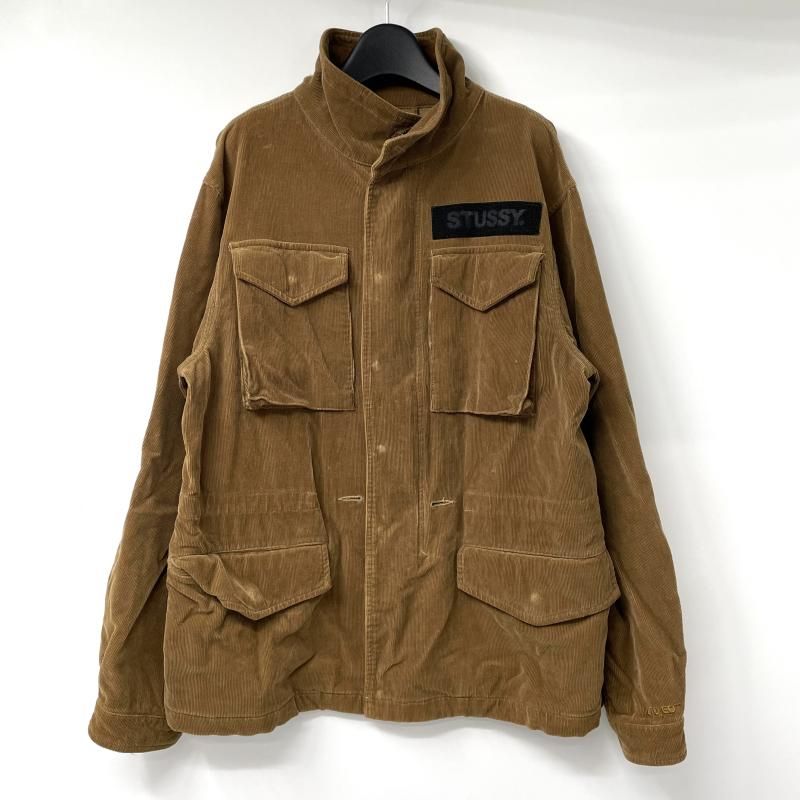 中古】STUSSY 横浜港北チャプター限定 コーデュロイジャケット