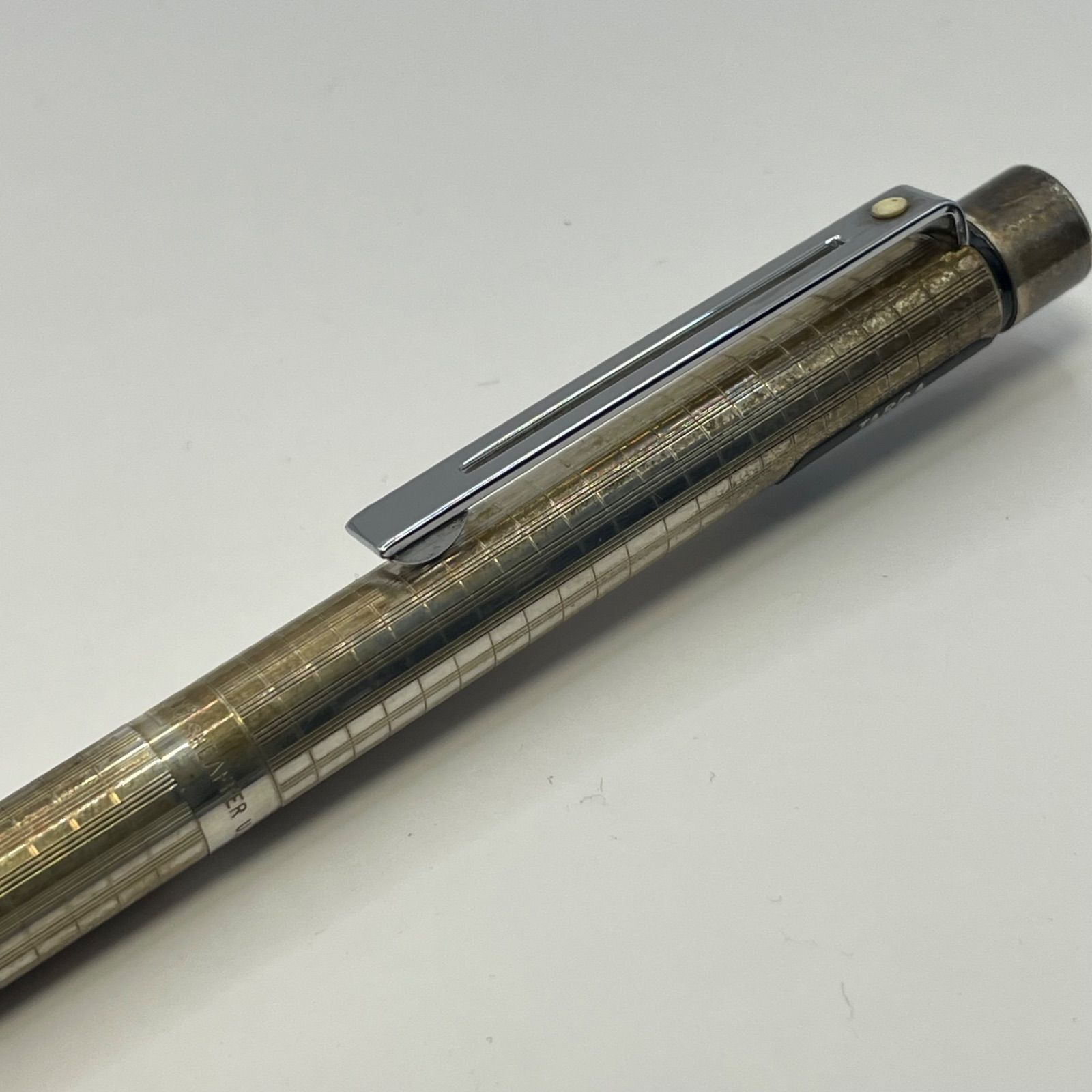 シェーファー　タルガ　ボールペン　ビンテージ　スターリングシルバー 名作】SHEAFFER シェーファー タルガ モデル1006 スターリングシルバー