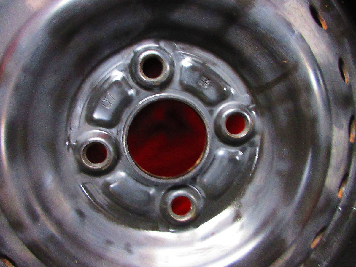 スチール ホイール 4本 ダイハツ純正 14×4.5J 4穴100 +45 ハブ径54