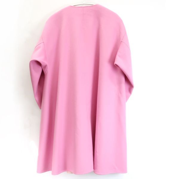 Drawer ウールカシミヤ ケヌキ ノーカラ―コート 6525-234-0676 #34