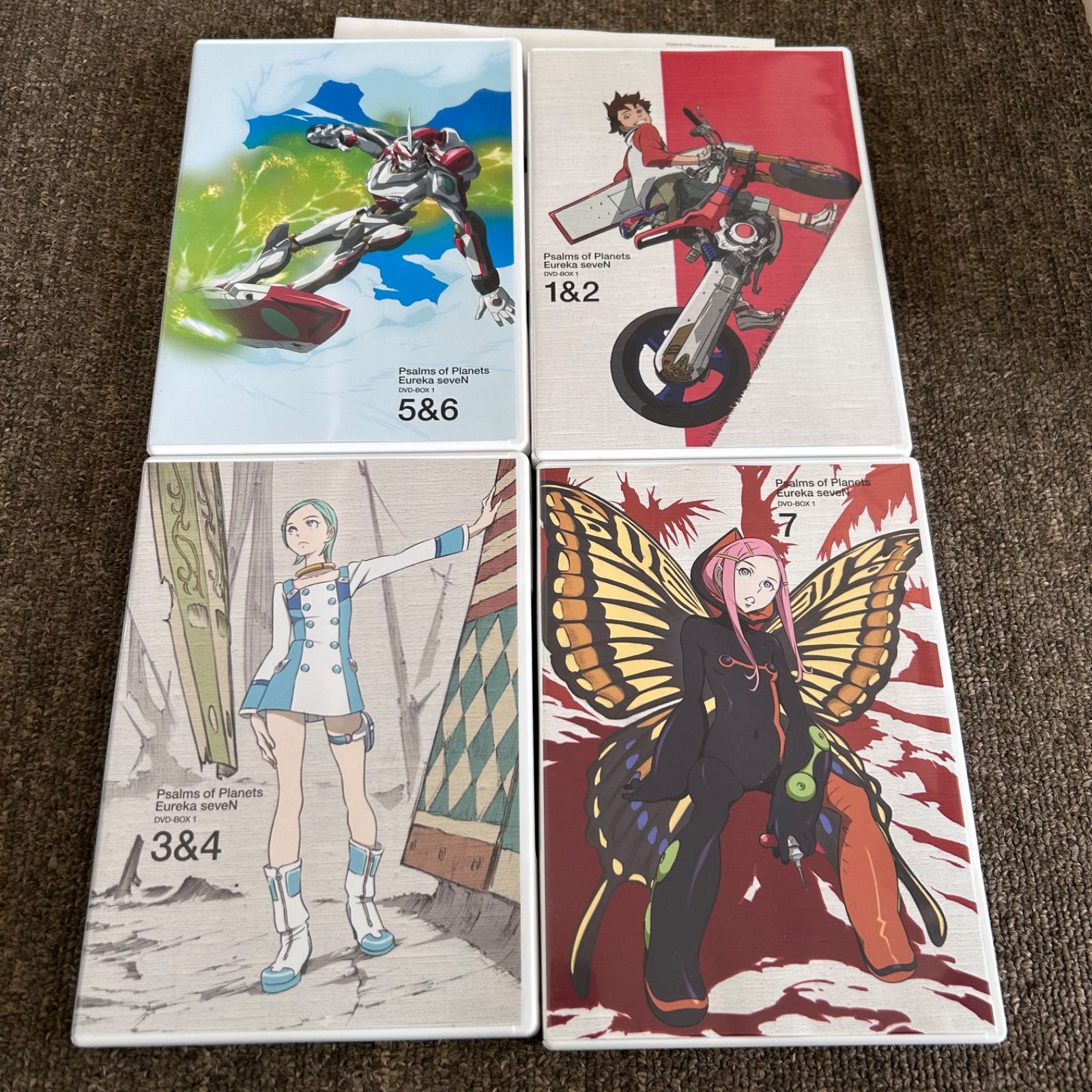 交響詩篇エウレカセブン DVD-BOX1&2 期間限定生産版 おまけ付き