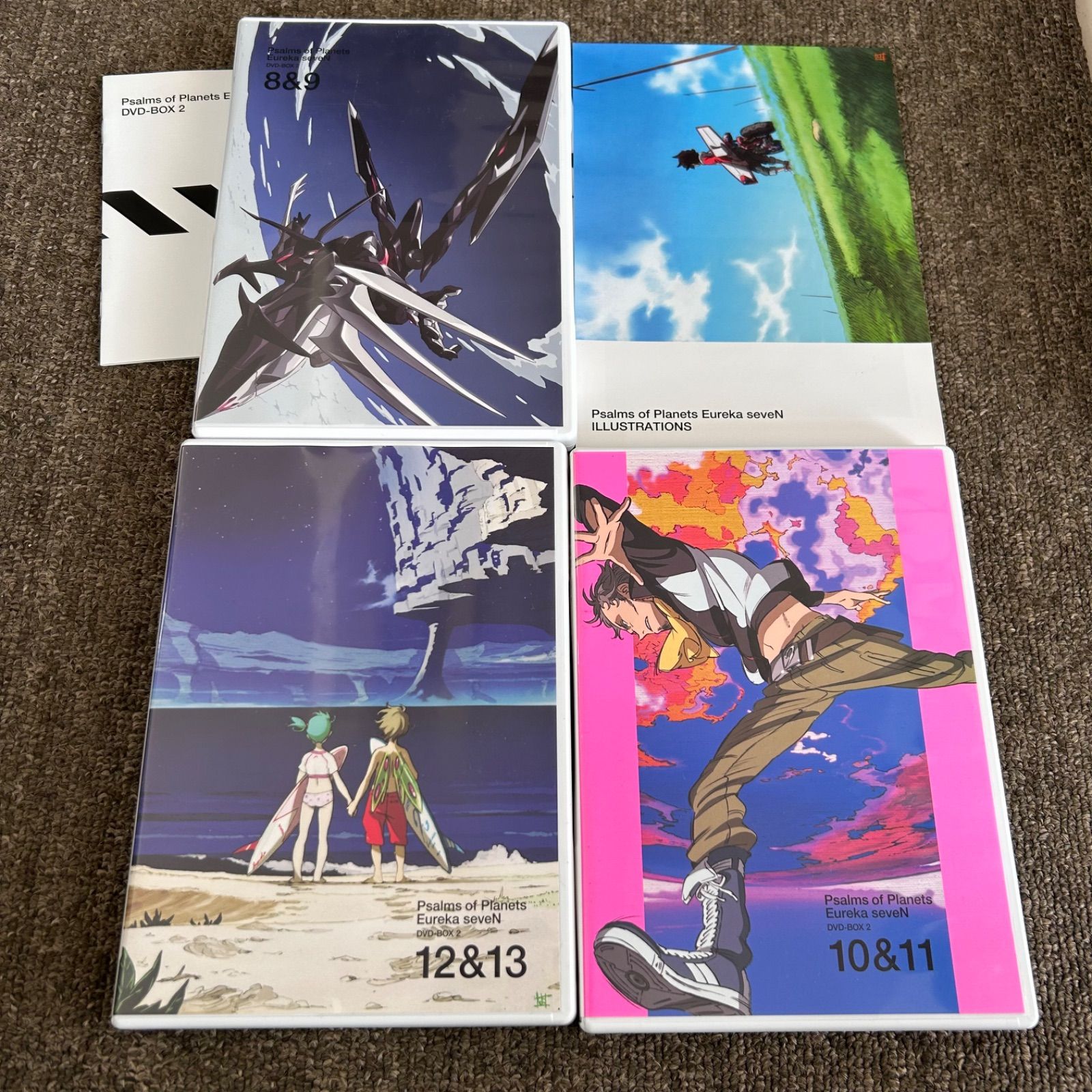 交響詩篇エウレカセブン DVD-BOX1&2 期間限定生産版 おまけ付き