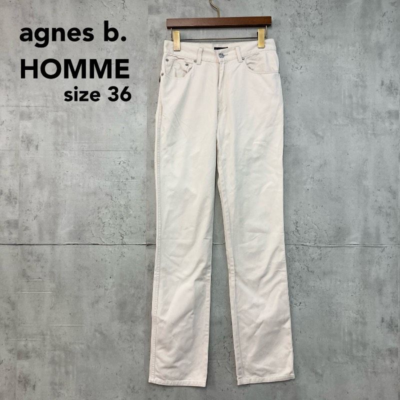 agnes b. HOMME アニエスベーオム コットン チノ パンツ スラックス 36
