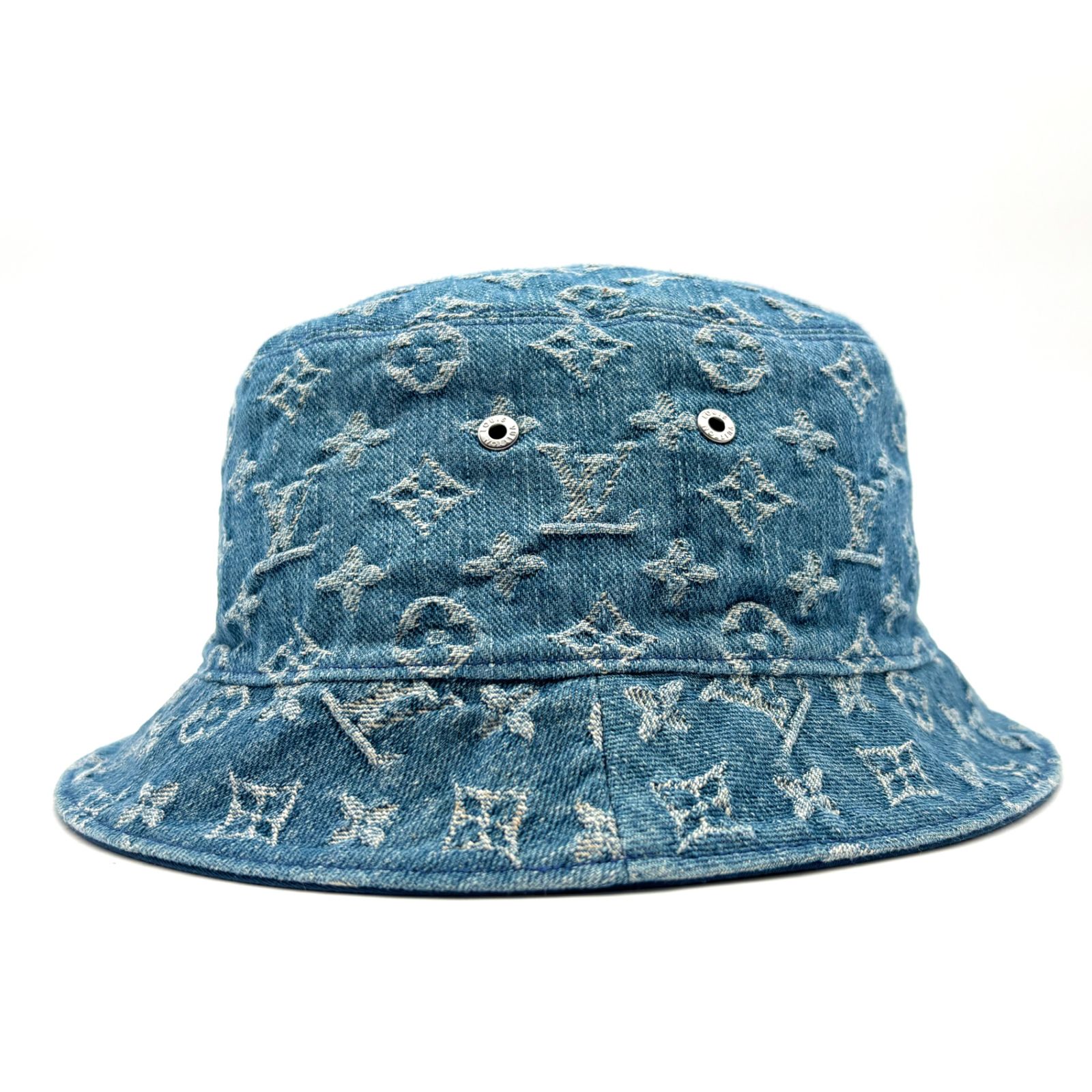 最終値下げ‼️】LOUISVUITTON バケハ リバーシブル ブラック✖︎デニム