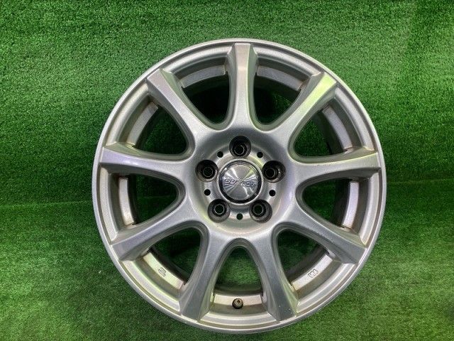 車 デュファクト ﾌﾟﾘｳｽ ｳｨｯｼｭ ホイール アルミ シルバー 15インチ 6J 5
