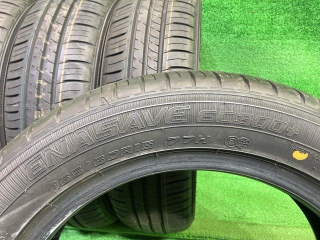 DUNLOP サマー ダンロップ エナセーブEC300+ 165/60R15 4本 6ミリ 2021