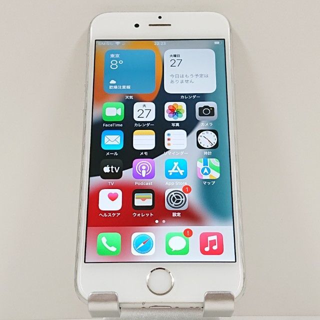 iPhone6s 32GB au シルバー 送料無料 本体 c16715 - メルカリ
