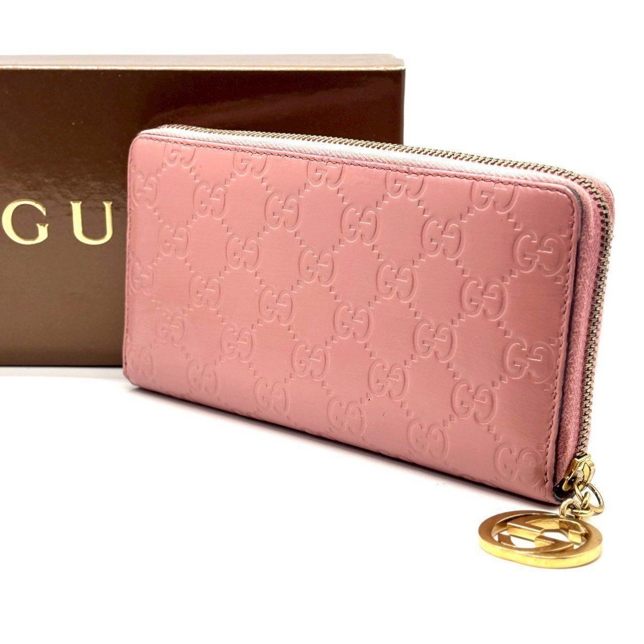 可愛いを、きれいに整える】 GUCCI 長財布 グッチシマ インター