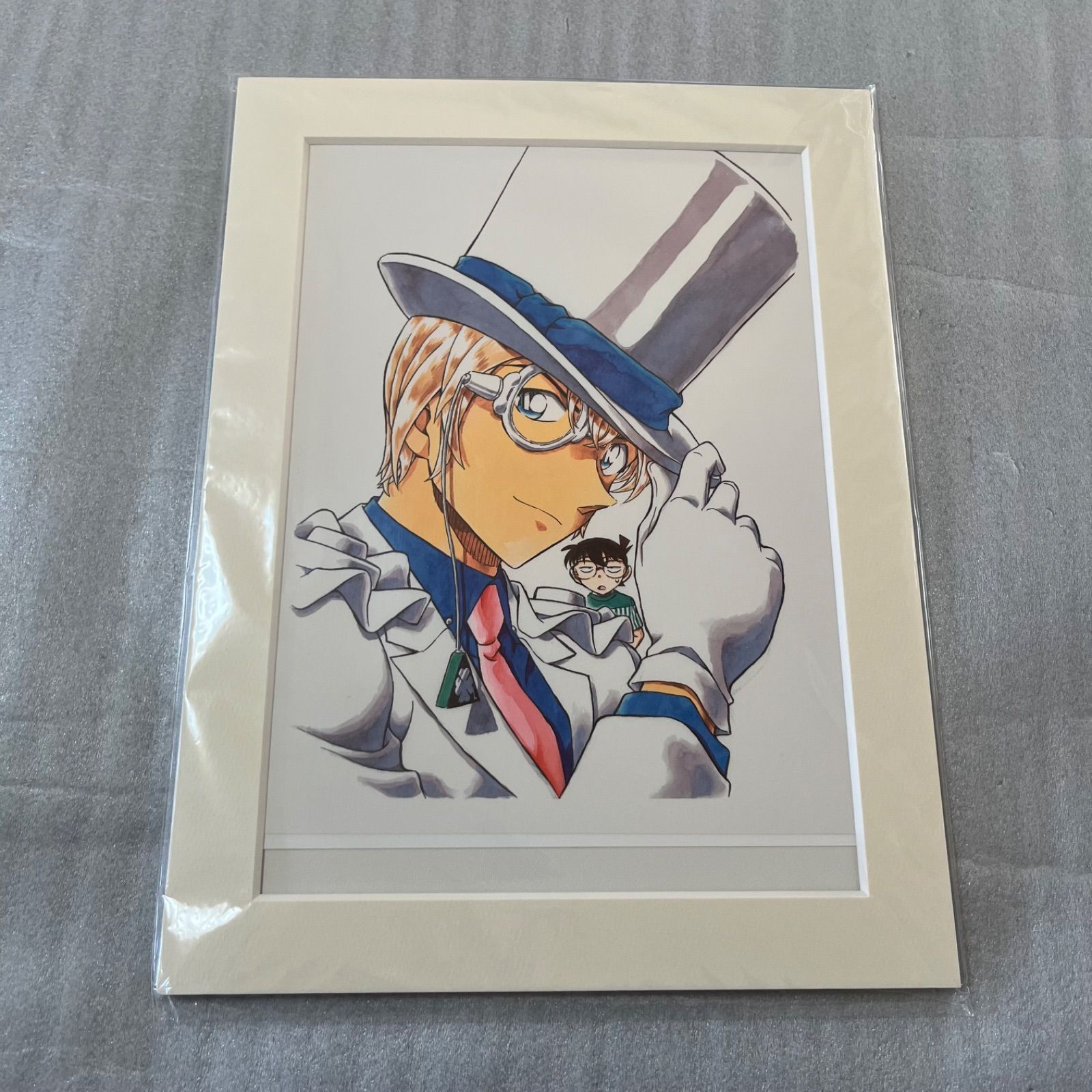名探偵コナン　複製イラストボード 原画 イラストボード 名探偵コナン 安室透 怪盗キッド 複製原画