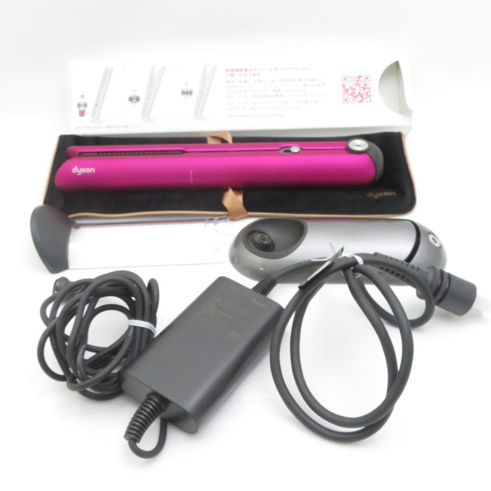美品 dyson ダイソン JQ10652 ストレートアイロン フューシャピンク