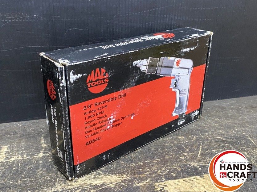○【保管未使用品】MAC TOOLS マックツールズAD540 3/8