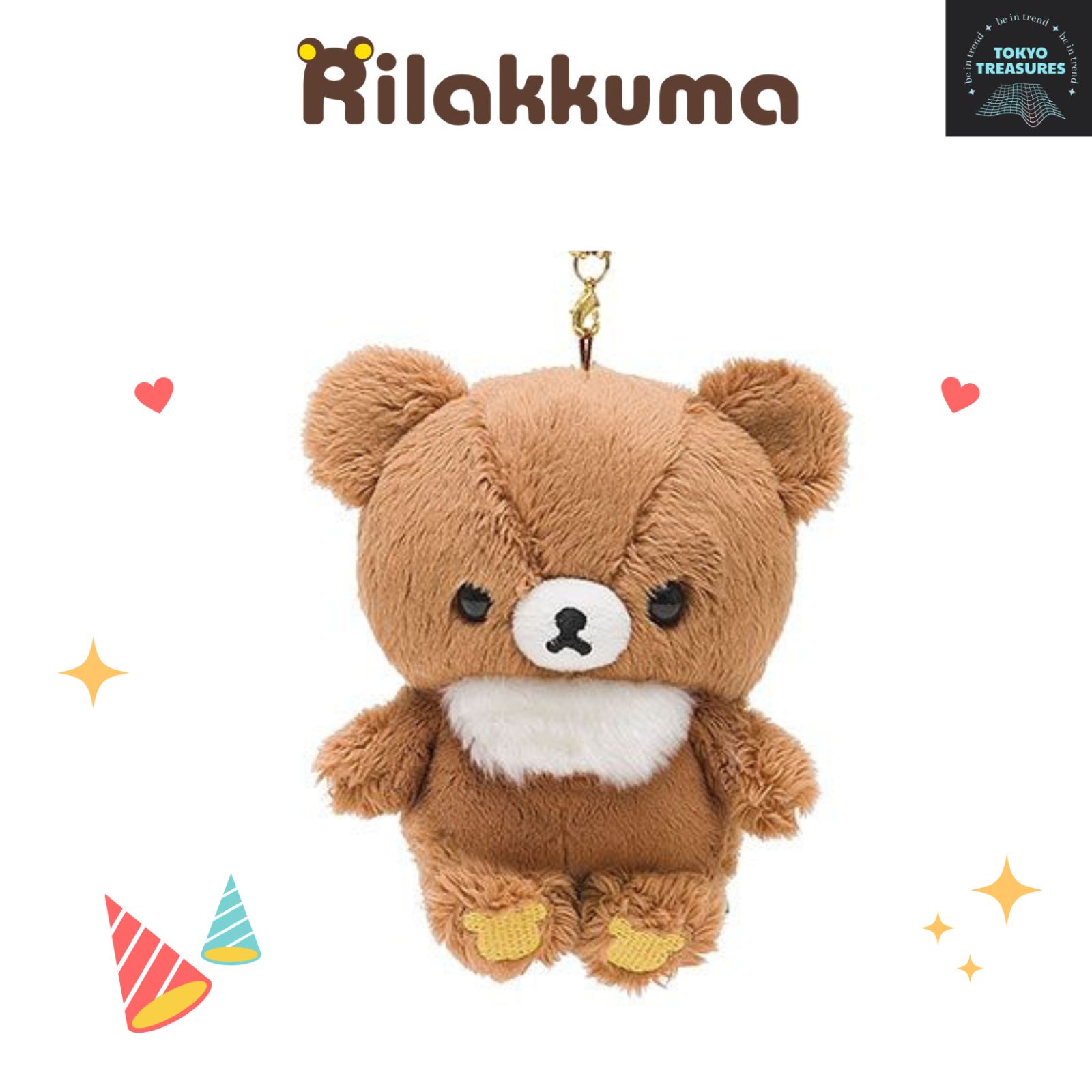 サンエックス San-x リラックマ ぶらさげぬいぐるみ （コリラックマと 