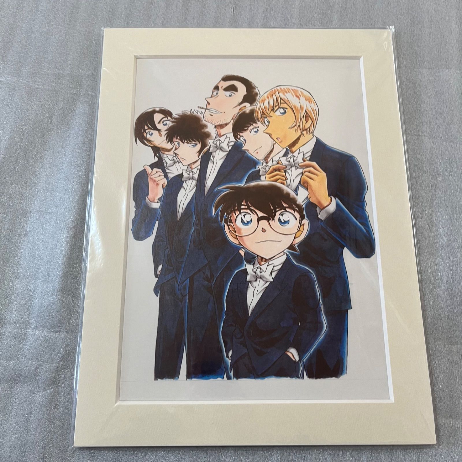 名探偵コナン　複製イラストボード 原画イラストボード 名探偵コナン 警察学校同期 正装 複製原画 - メルカリ