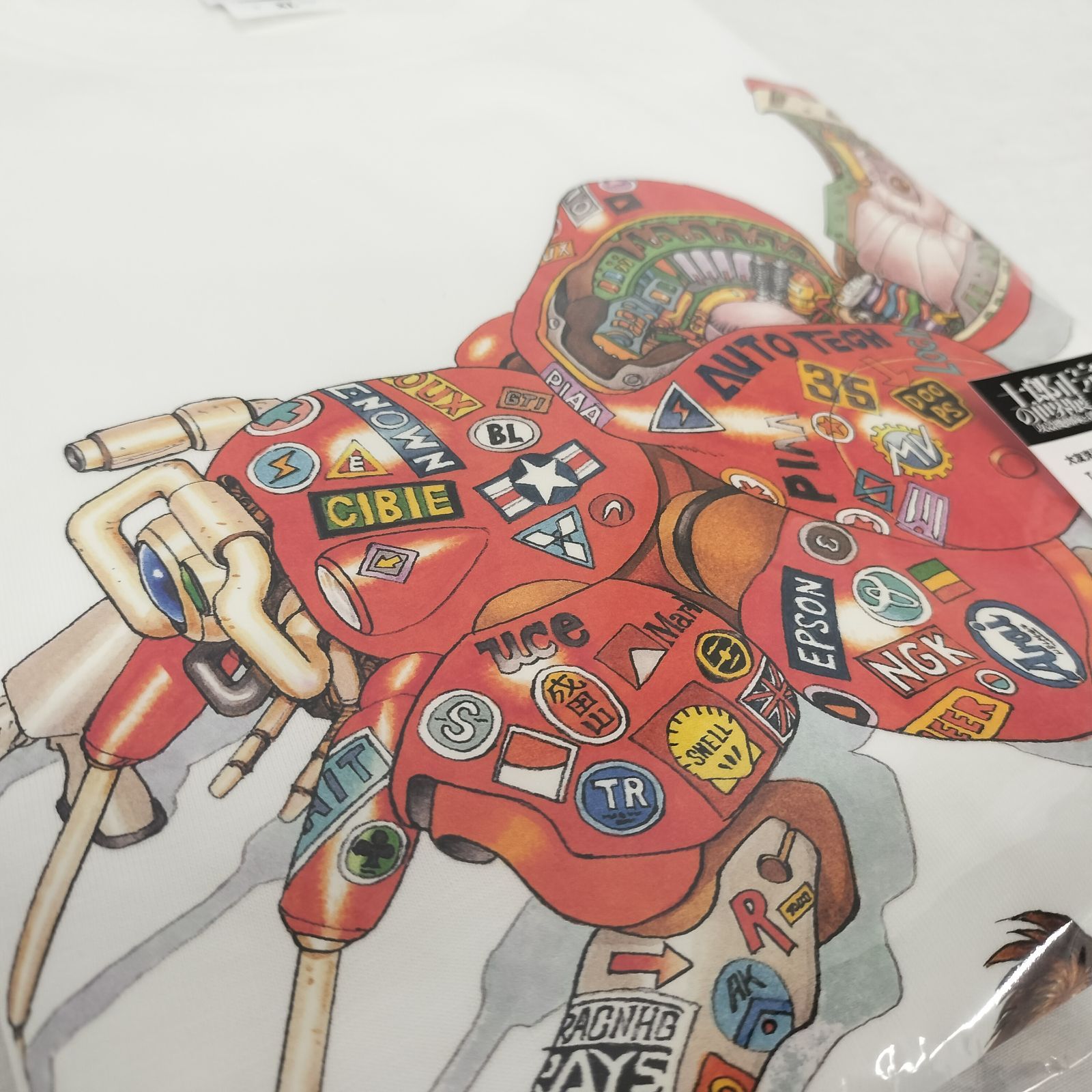 士郎正宗の世界展 大友克洋×攻殻機動隊 Tシャツ XLサイズ【新品未開封